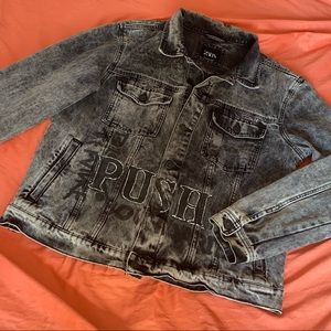 Zara men’s denim jacket